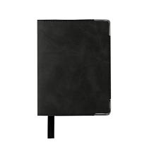 Обложка для паспорта Luma, черная, черный