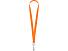 Ланьярд с ретрактором, оранжевый