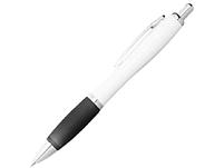 Ручка пластиковая шариковая «Nash», цвет: черный, белый