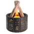 Светодиодный USB увлажнитель-аромадиффузор Bonfire с пультом Д/У, Черный