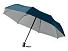 Зонт Alex трехсекционный автоматический 21,5, темно-синий/серебристый