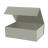 Подарочная коробка-трансформер средняя, серая