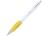 Nash шариковая ручка из переработанной пластмассы - Желтый (черные чернила)