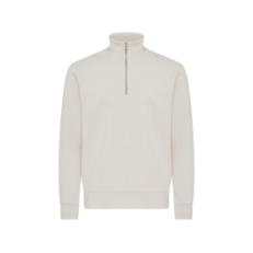 Свитшот на молнии Iqoniq Elgon из переработанного хлопка, 300 г/м²