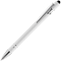 Ручка шариковая Pointer Soft Touch со стилусом, белая