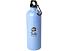 Одностенная бутылка для воды с карабином Oregon, изготовленная из нержавеющей стали, сертифицированной по стандарту RCS, объемом 750 мл - Cloud Blue