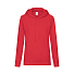 Толстовка женская без начеса LIGHTWEIGH HOODED SWEAT 240, красный