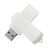 USB flash-карта SWING (8Гб), белый, 6,0х1,8х1,1 см, пластик, белый