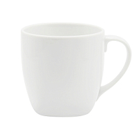Кружка фарфоровая  400 см3 квадро (2C0379Ф34), Белый