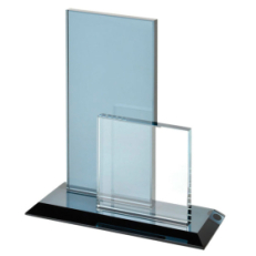 Стела наградная "Double", серый