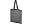 Эко-сумка Pheebs из переработанного хлопка, плотность 210 г/м2, черный меланж
