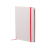 Блокнот TELMAK, A5, хлопок, красный, бежевый
