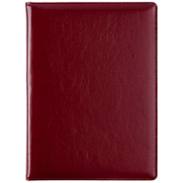 Папка адресная Signature, бордовая