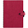 Ежедневник Strep Front на заказ, недатированный, малиновый