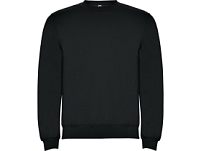 Свитшот с начесом Clasica унисекс, графитовый