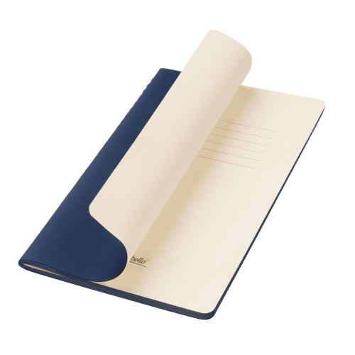 Блокнот Альфа Слим (Alpha slim), синий