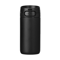 Термокружка вакуумная Toledo, черная глянцевая