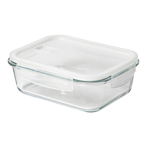Ланч-бокс TUBER, боросиликатное стекло, прозрачный