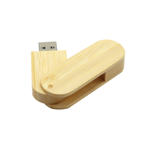 Флешка Green 16 Гб wooden color, Светло-коричневый