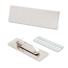 Шильд металлический (5*1, Серебро