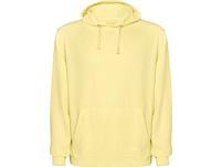Толстовка с капюшоном KENIA унисекс, солнечно-желтый выстиранный WASHED