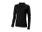 Рубашка поло Oakville женская с длинным рукавом, черный