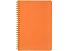Бизнес тетрадь на гребне А5 Pragmatic, 60 листов в клетку, оранжевый
