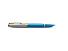 Перьевая ручка Parker 51 Premium Turquoise GT перо; M/F, чернила: Black,Blue, в подарочной упаковке.