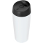 Термокружка  дорожная матовая  "Гран-при"; 450 мл, непроливайка, белый
