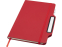 Nexus блокнот формата А5 в твердой обложке с ручкой и карандашом - Красный