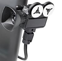 Веб-камера с микрофоном "Мотор!", USB разъем, пластик, черный
