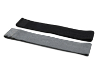 Набор из 2-х лент-эспандеров Grip - сплошной черный / Серый Набор из 2-х лент-эспандеров Grip - сплошной черный / Серый