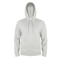 Толстовка унисекс с капюшоном SELEN 260, светло-серый
