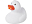 Quack утка для снятия стресса - Белый