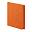 Ежедневник недатированный Solas, формат А5, с магнитом, оранжевый, кремовый блок в линейку, оранжевый
