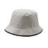 Панама BUCKET POCKET, черный, серый