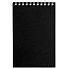 Блокнот Dali Mini в клетку, черный