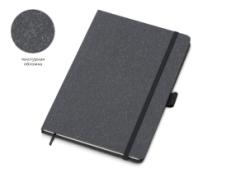 Блокнот А5 Snow Hard твердая обложка, 80 листов 70 гр/м2, черный