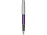 Ручка-роллер Parker Sonnet Essentials Violet SB Steel CT, цвет чернил black, перо: F, в подарочной упаковке.