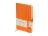 Блокнот А5  City на резинке, оранжевый
