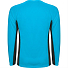 Спортивная футболка SHANGHAI L/S мужская, Бирюзовый/Темный графит