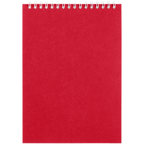 Блокнот Dali в клетку, красный