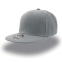 Бейсболка SNAP BACK, 6 клиньев, пластиковая застежка, серый