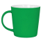 Кружка "Bali" с прорезиненным покрытием, зеленый