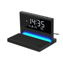 Зарядная станция с часами 15W Glory