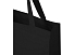 Madras эко- сумка с ластовицей из переработанного хлопка, сертифицированного согласно GRS, плотностью 140 г/м² - сплошной черный