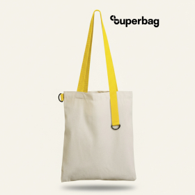 Шоппер Superbag (неокрашенный с желтым)