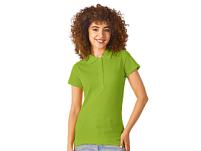 Рубашка поло "First 2.0" женская, цвет: зеленый