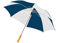 Зонт-трость «Lisa», цвет: синий, белый