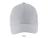 Бейсболка LONG BEACH, Чистый серый